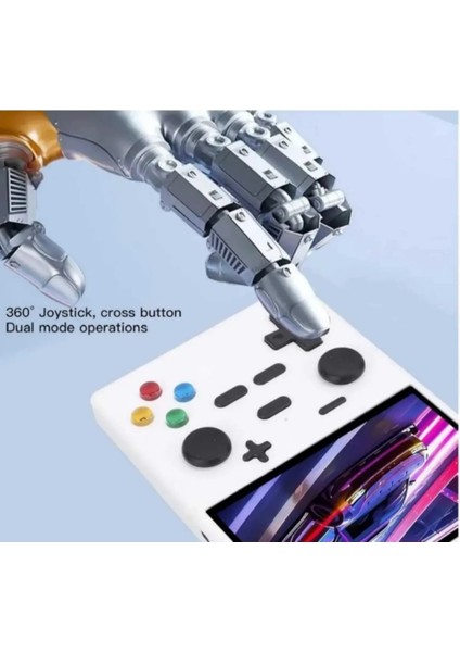 XGB35 Elde Taşınabilir RETRO Oyun Konsolu, 3,5 Inç IPS Ekranlı Dahili 4gb Tv Çıkışı Özellikli fırsatları