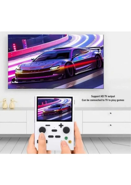 XGB35 Elde Taşınabilir RETRO Oyun Konsolu, 3,5 Inç IPS Ekranlı Dahili 4gb Tv Çıkışı Özellikli indirimleri