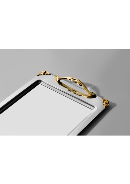 Sare Altın Saten 2'li Çelik Tepsi Seti fiyatları