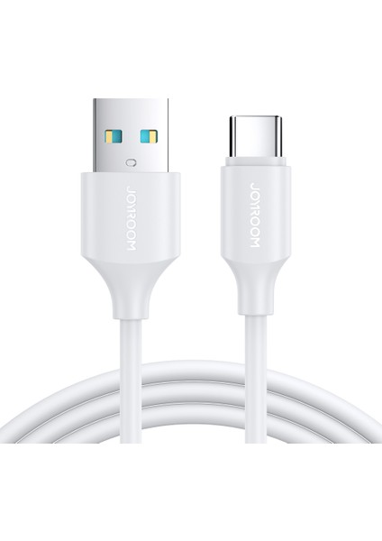 Joyroom S-UC027A9 3A USB A-Type C 2m-Whıte