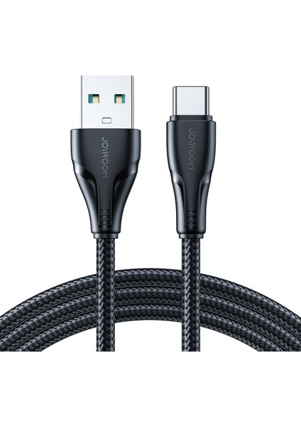 Joyroom S-UC027A11 3A USB A-Type C 1.2m-Black