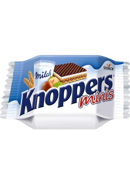 Minis Fındıklı Süt Kremalı Ithal Gofret 200 gr