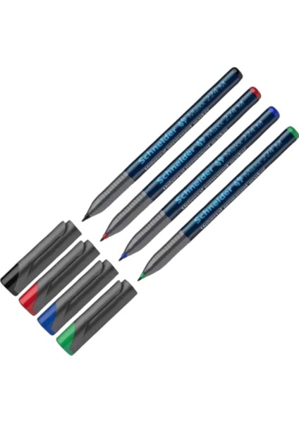 Schneıder Asetat Kalemi M Unıversal Ohp 224 1201 ( Siyah-Mavi-Kırmızı-Yeşil )