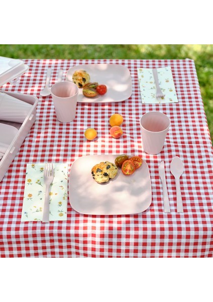 Rocca 32 Parça Piknik Seti Pembe fiyatları