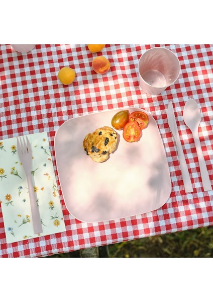 Rocca 32 Parça Piknik Seti Pembe modelleri