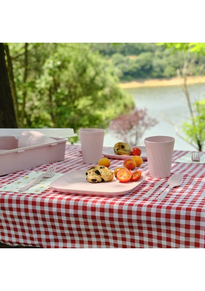 Rocca 32 Parça Piknik Seti Pembe indirimleri