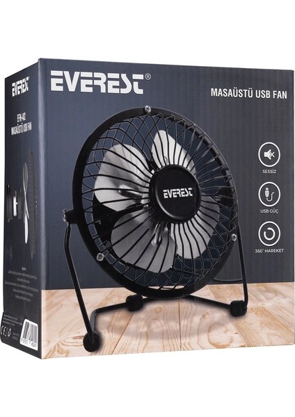 Everest EFN-482 Masaüstü Metal Siyah Fan (5047) modelleri
