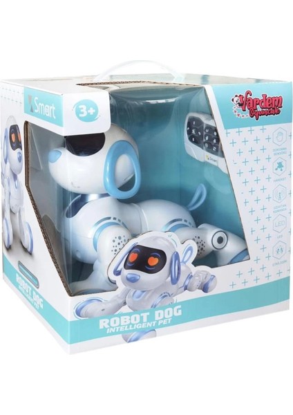 Bfs GAW-6601 Kumandalı Interaktif Akıllı Robot Köpek -Vardem Oyuncak