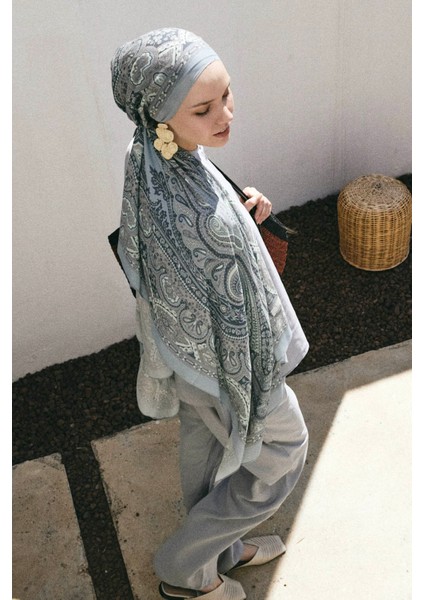 Deluxe Summer Şal Alice Soft Mavi fiyatları