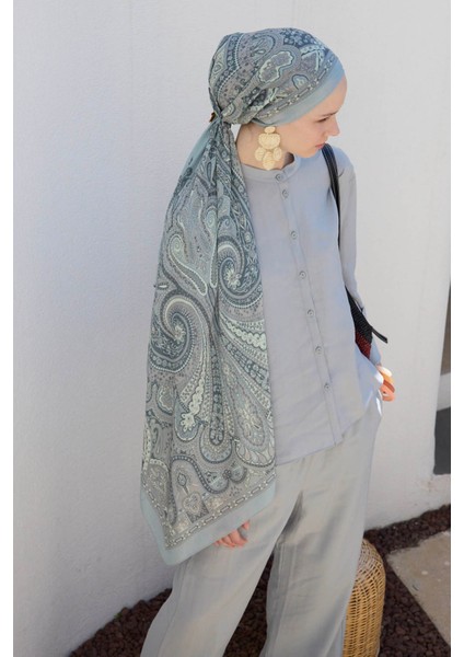 Deluxe Summer Şal Alice Soft Mavi fırsatları