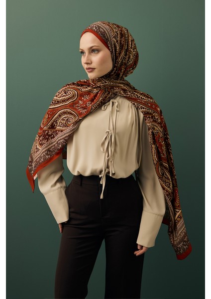 Deluxe Summer Şal Eva Kiremit modelleri