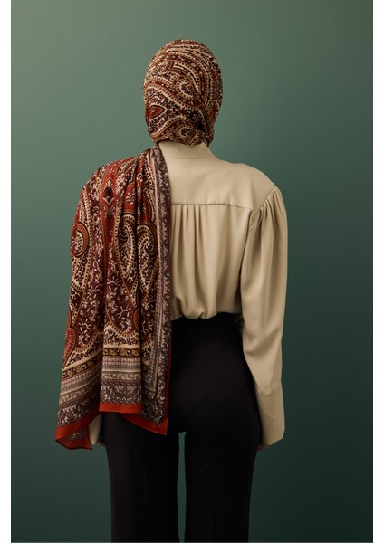 Deluxe Summer Şal Eva Kiremit fırsatları