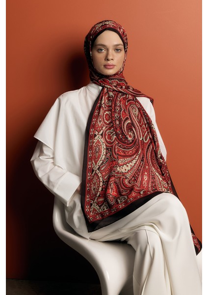 Deluxe Summer Şal Alice Kırmızı indirimleri