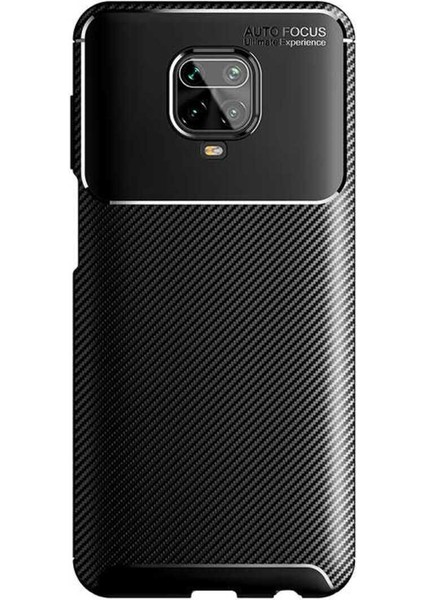 Xiaomi Redmi Note 9s Kılıf Karbon Fiber Görünümlü Ultra Ince Carbon Case