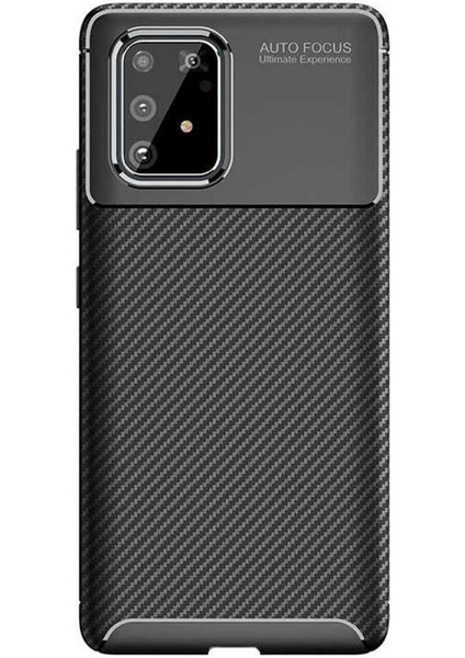 Samsung Galaxy A91 (S10 Lite) Kılıf Karbon Fiber Görünümlü Ultra Ince Carbon Case fırsatları