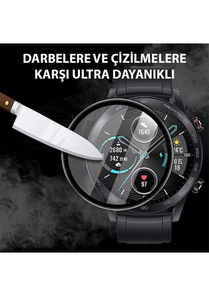 Ally Huawei Watch Gt4 46MM Pmma Tempered Cam Ekran KORUYUCU-(5775) - NTR8397-9074 modelleri