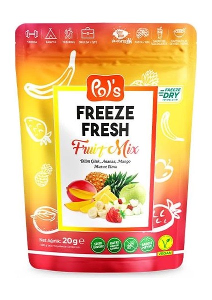 Bfs Pol’s Freeze Fresh Fruit Mix 20 G