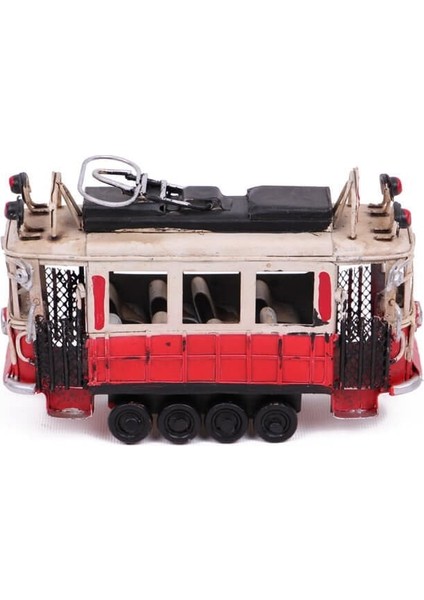 Dekoratif Metal Taksim Tramvay Küçük 1104W-5 Small