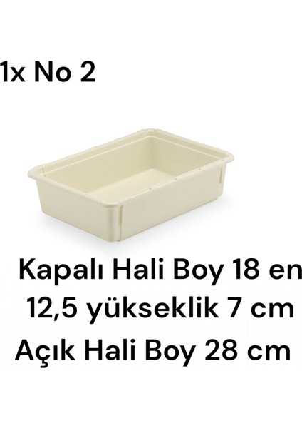 7'li Set Boyu Ayarlanabilir Çok Amaçlı Çekmece Içi Düzenleyici Kaşıklık ve Bıçaklık Set