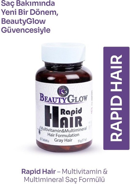 Rapid Hair – Multivitamin & Multimineral Saç Formülü