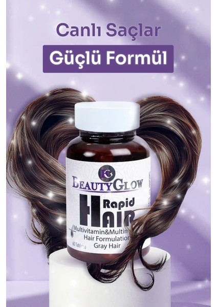 Rapid Hair – Multivitamin & Multimineral Saç Formülü