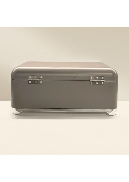 Home Bread Galvaniz Metal Ekmek Kutusu - Gri fiyatları