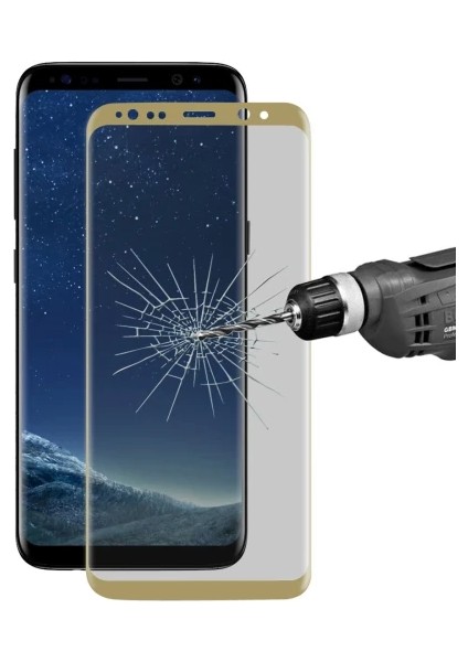 Ally Samsung Galaxy S8+ Plus Için Privacy Gizlilik Kavisli Full Kırılmaz Cam Ekr - NTR7791-3678