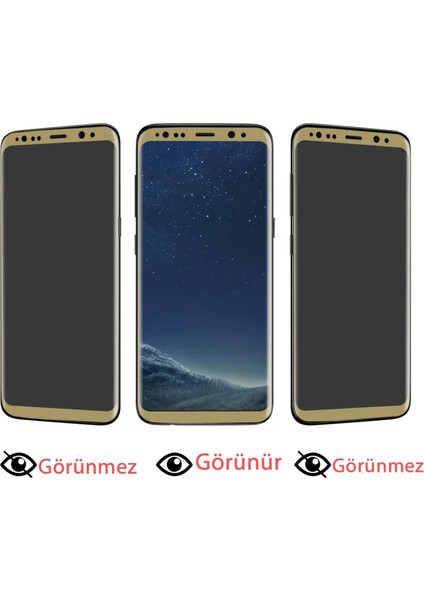 Ally Samsung Galaxy S8+ Plus Için Privacy Gizlilik Kavisli Full Kırılmaz Cam Ekr - NTR7791-3678 indirimleri