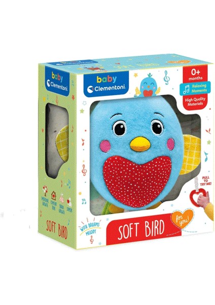 Nessiworld 17794 Baby Clementoni - Müzikli Pelüş Kuş
