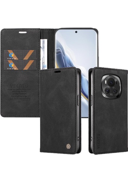 Honor Magic 6 Kılıf Cilt Dostu Düz Renk Manyetik Kapak ile Uyumlu (Yurt Dışından) indirimleri