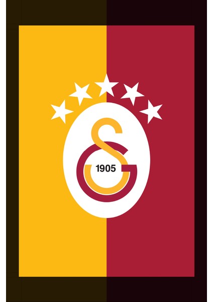 5 Yıldız Galatasaray Kanvas Tablo
