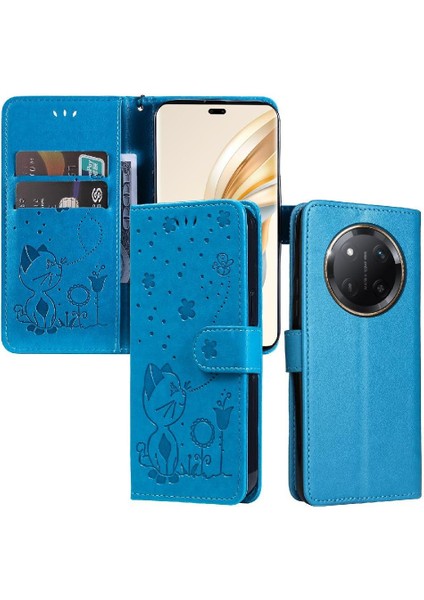 Kart Yuvası Tasarımı ile Onur Sihirli 7 Lite Dayanıklı Hafif Için Flip Case (Yurt Dışından)