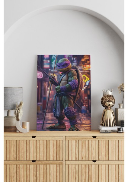 Donatello Ninja Kaplumbağalar Kanvas Tablo