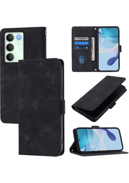 Realme C75 5g Manyetik Deri Kart Tutucu Cüzdan Flip Kapak Için Kılıf (Yurt Dışından)