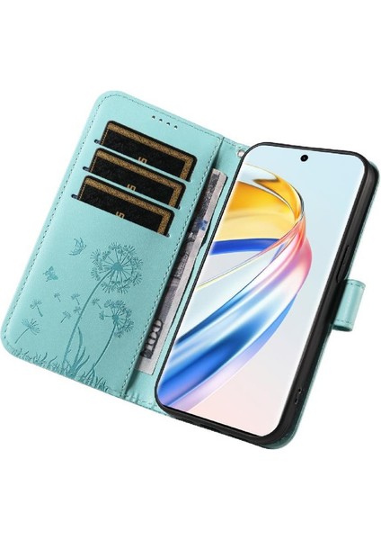 Honor Magic 6 Lite Flip Case Şık ve Koruyucu Baskı ile Uyumlu (Yurt Dışından)