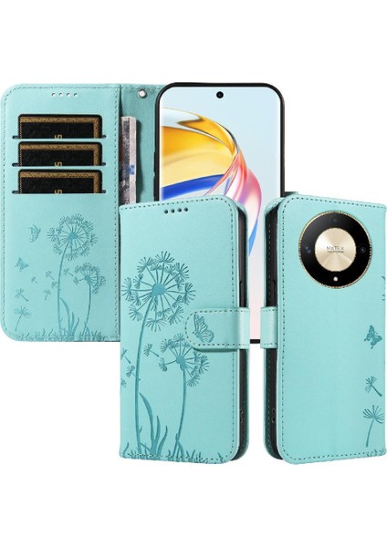 Honor Magic 6 Lite Flip Case Şık ve Koruyucu Baskı ile Uyumlu (Yurt Dışından)