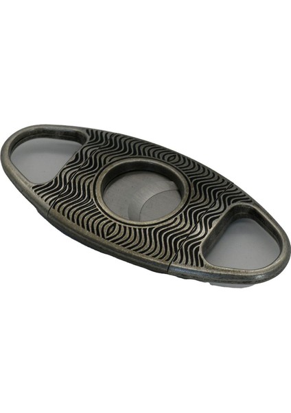 Qa Deri Kılıflı Işlemeli A. Gold Renk Puro Kesici