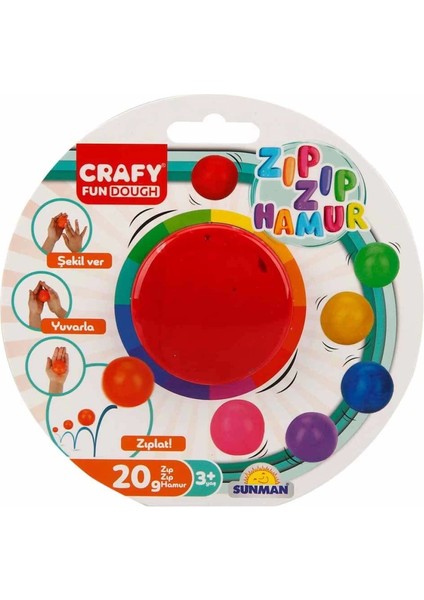 Bfs Zıp Zıp Oyun Hamuru 20 gr