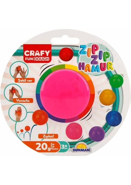 Bfs Zıp Zıp Oyun Hamuru 20 gr
