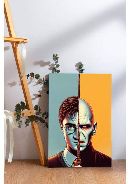 Harry Potter ve Voldemort Kanvas Tablo