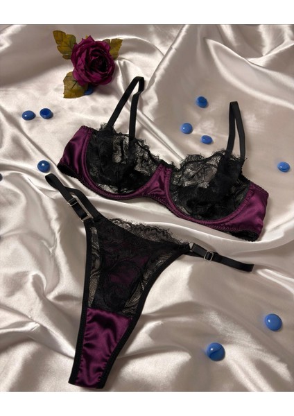 Sate Mor Dantelli Takım