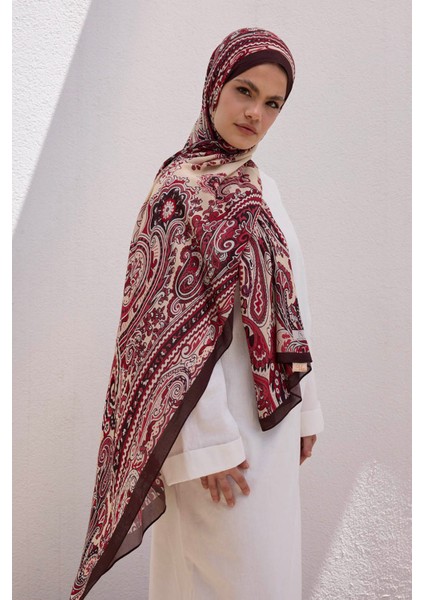 Deluxe Summer Şal Jade Bordo fiyatları