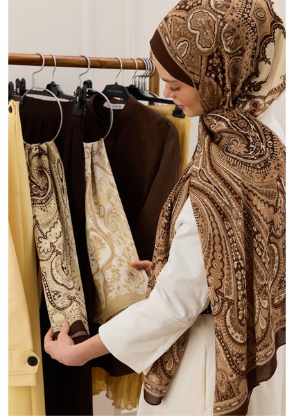Deluxe Summer Şal Alice Kahve fırsatları