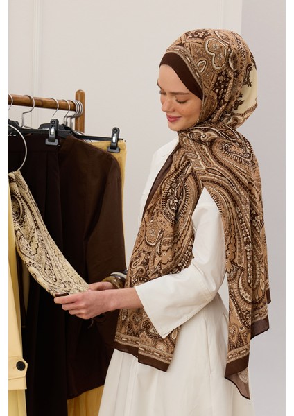 Deluxe Summer Şal Alice Kahve indirimleri