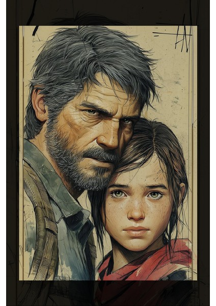 Last Of Us Kanvas Tablo