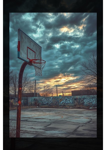 Basketbol Potası Kanvas Tablo fiyatları