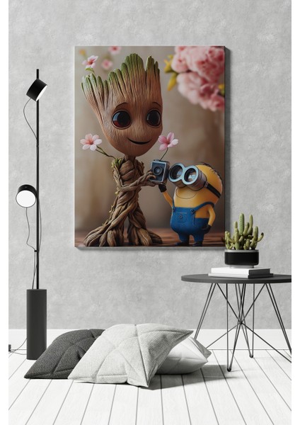 Groot ve Minyon Kanvas Tablo