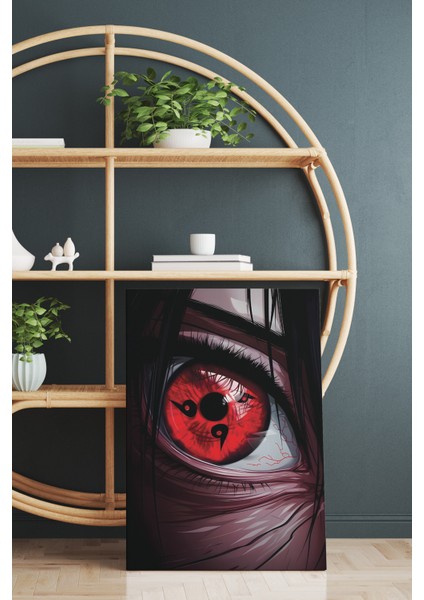 Itachi Uchiha Gözü Kanvas Tablo