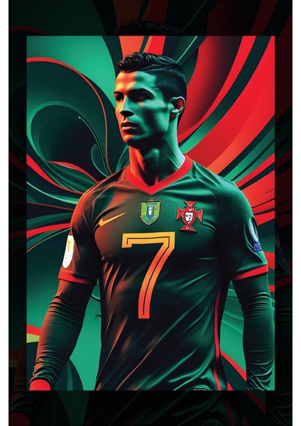 Portekiz Cristiano Ronaldo 7 Kanvas Tablo fiyatları