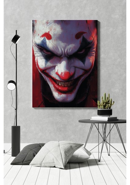 Joker Face Kanvas Tablo